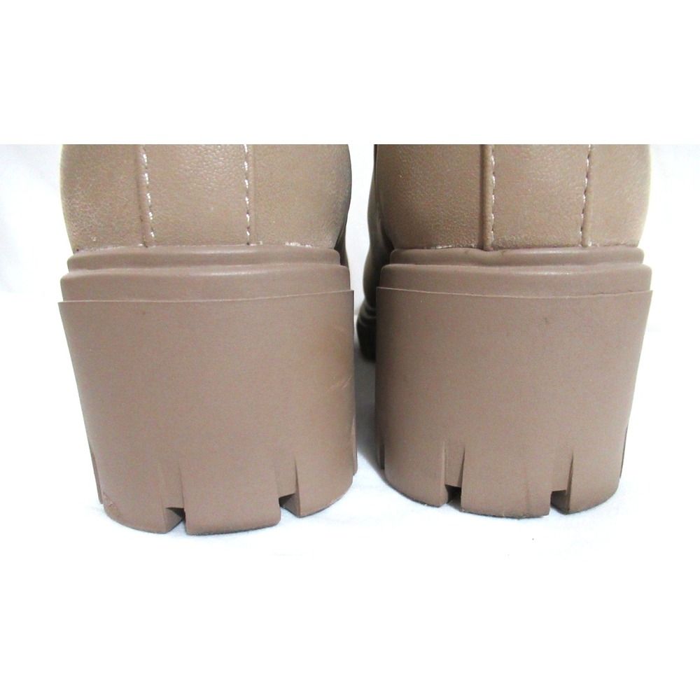MIA Ivy Size 6.5 Lug Sole Leather Chelsea Boot Women's Stone Brus (Tan) - Picture 8 of 10